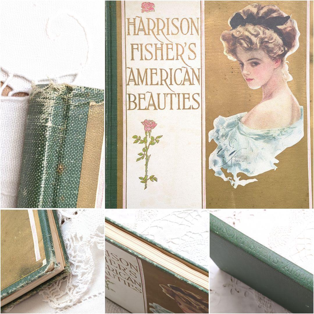 稀少1909年アンティーク 画集 洋書 絵本 児童書 ヴィクトリアン ヴンテージ