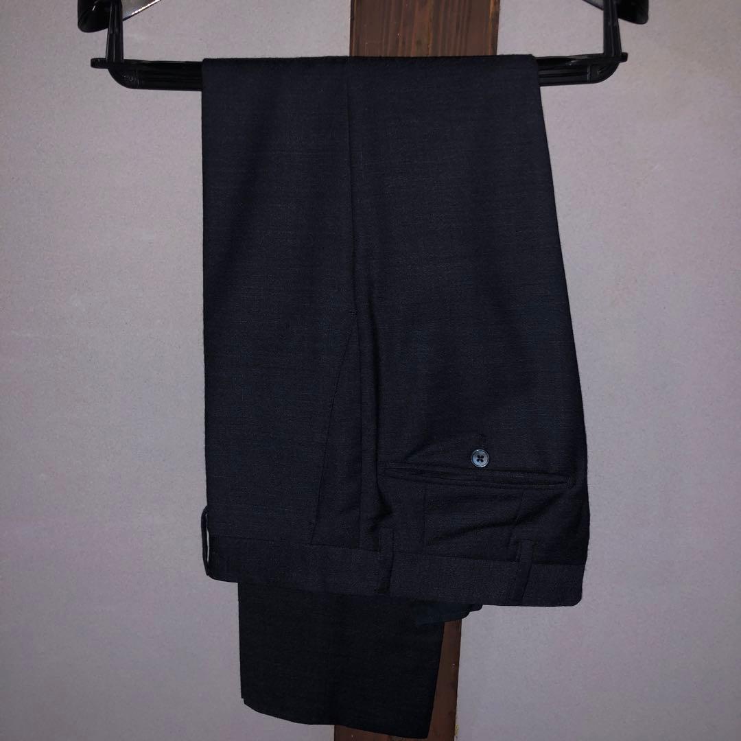 LARDINI ネイビーモヘアスーツ 42