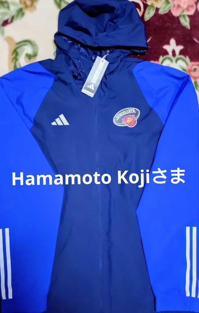 【東京サンゴリアス】adidas フード付き ジャケット