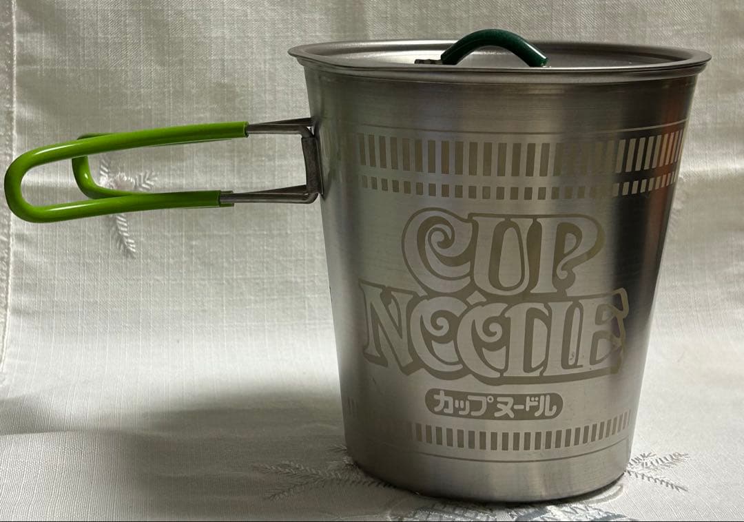 【新品未使用】カップヌードル型チタンクッカー