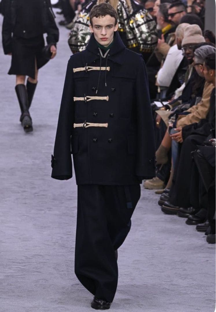 ジャケット・アウター sacai Wool Melton Jacket NAVY size 2