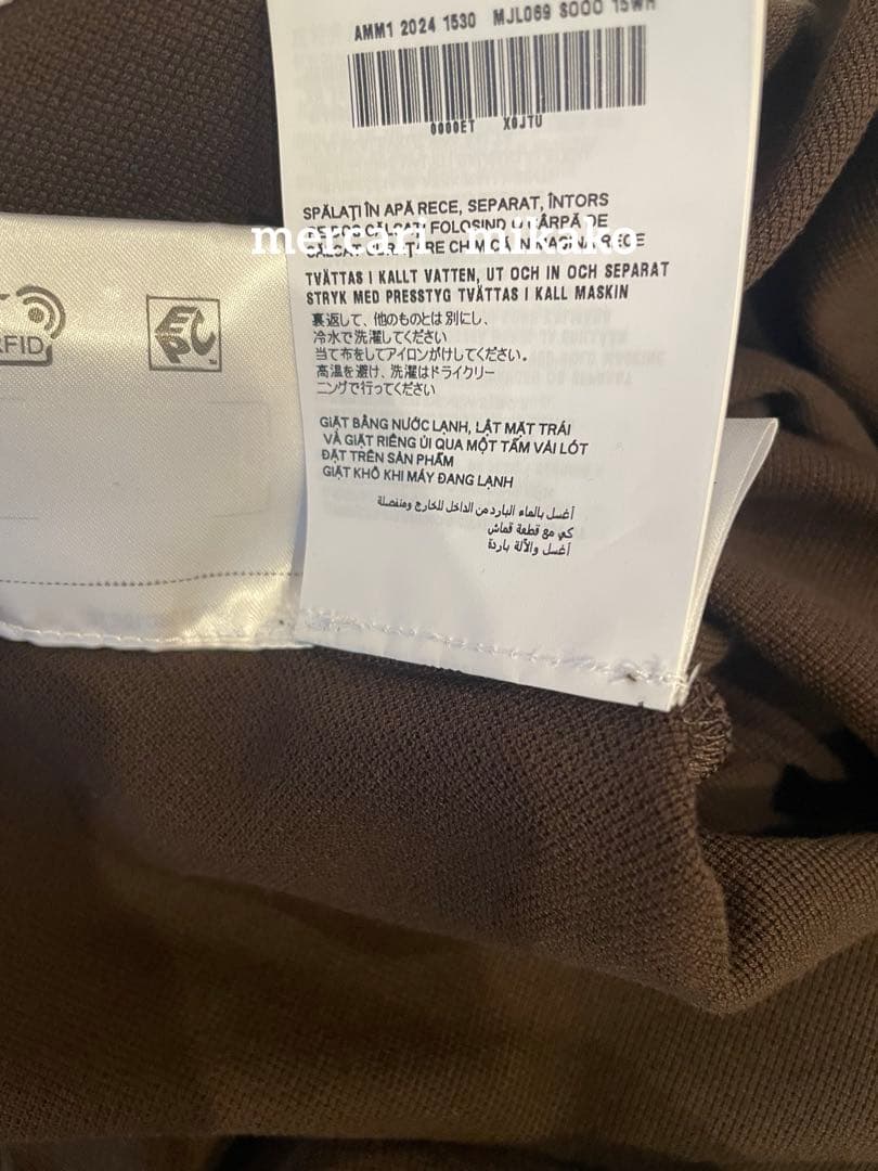 miumiuミュウミュウ2025 新作 ピケxジャージー ポロシャツ