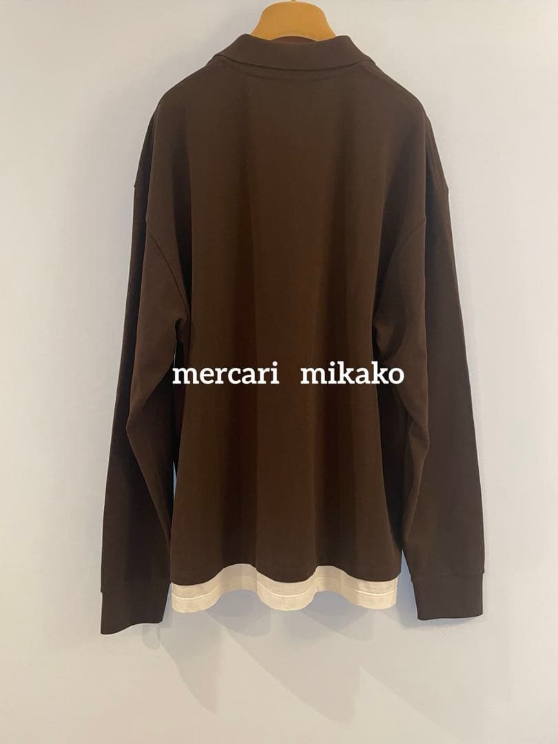 miumiuミュウミュウ2025 新作 ピケxジャージー ポロシャツ