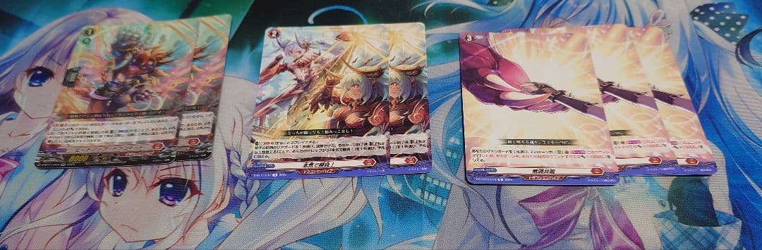 ヴァンガード　ぶいすぽ　エマ　デッキ (ドラエン構築)　デッキパーツ付き