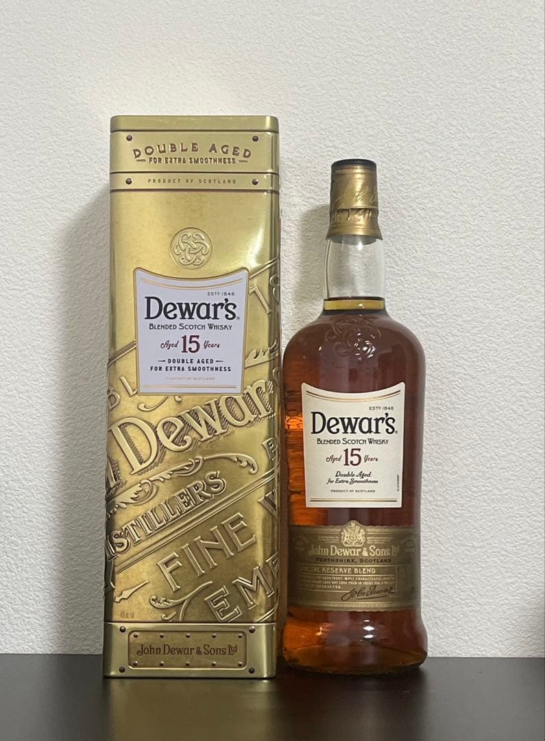 Dewar's 15年 ブレンデッドウイスキー1L