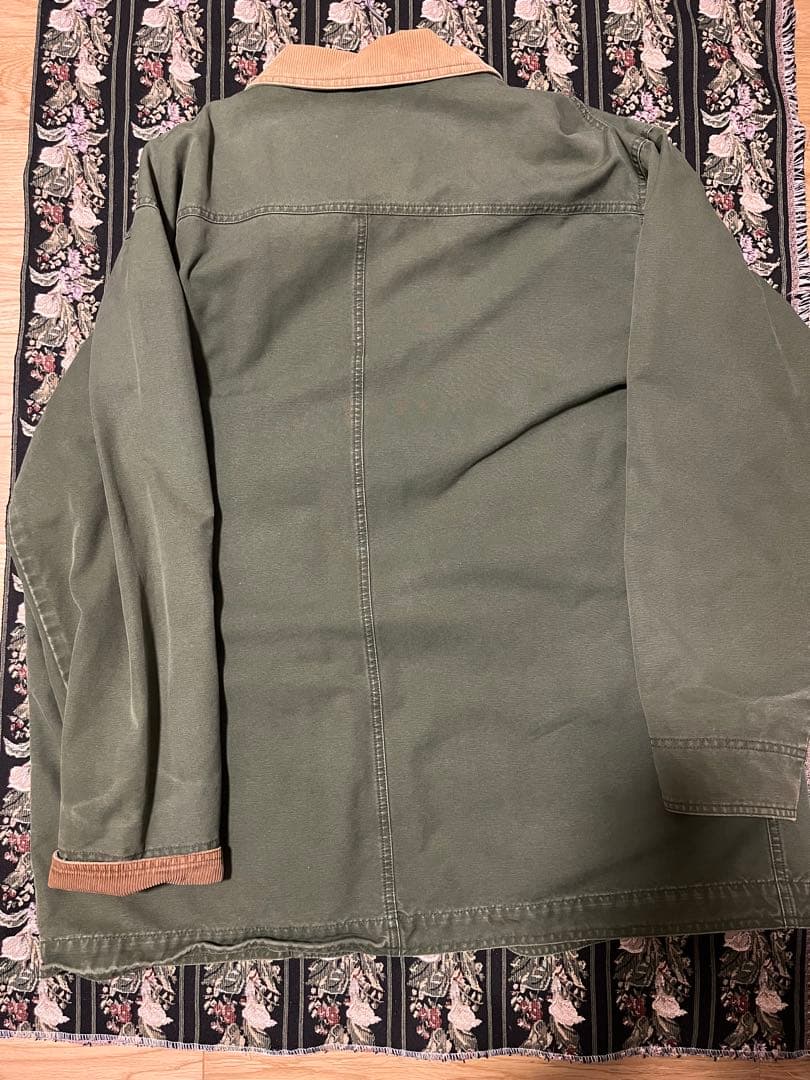 90s エルエルビーン　ハンティングジャケット　襟コーデュロイ