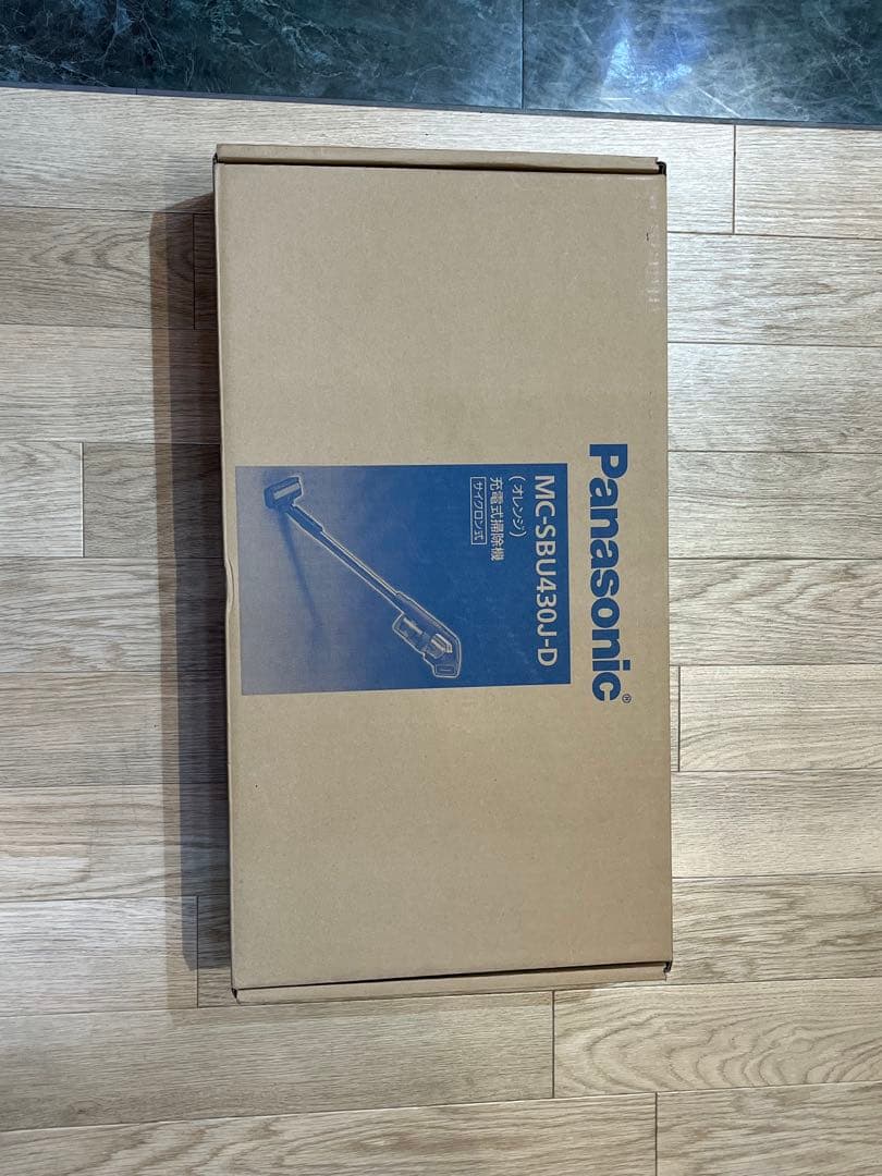 パナソニック 充電式掃除機 コードレス MC-SBU430J-D サイクロン式