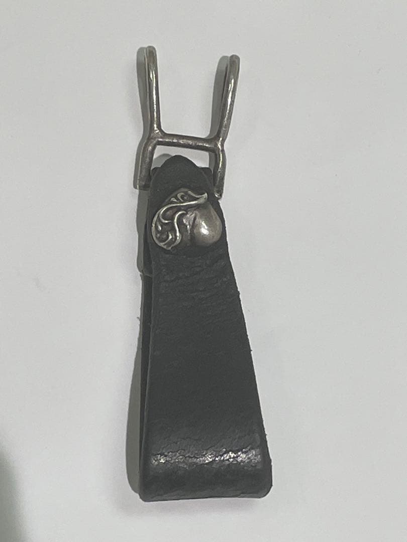 #98【KOMEHYO鑑定済み】ベルトループ　ハート