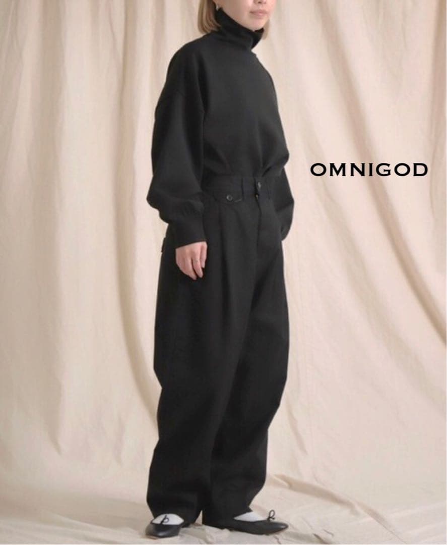 新品未使用 Brocante ブロカント 高密度ツイル アンプリッセトラウザー