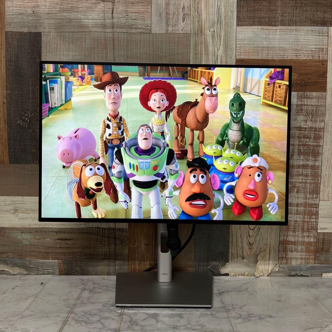即日受渡❣️全国送料込2年前購入DELL24型ワイド液晶モニターブルーライト軽減