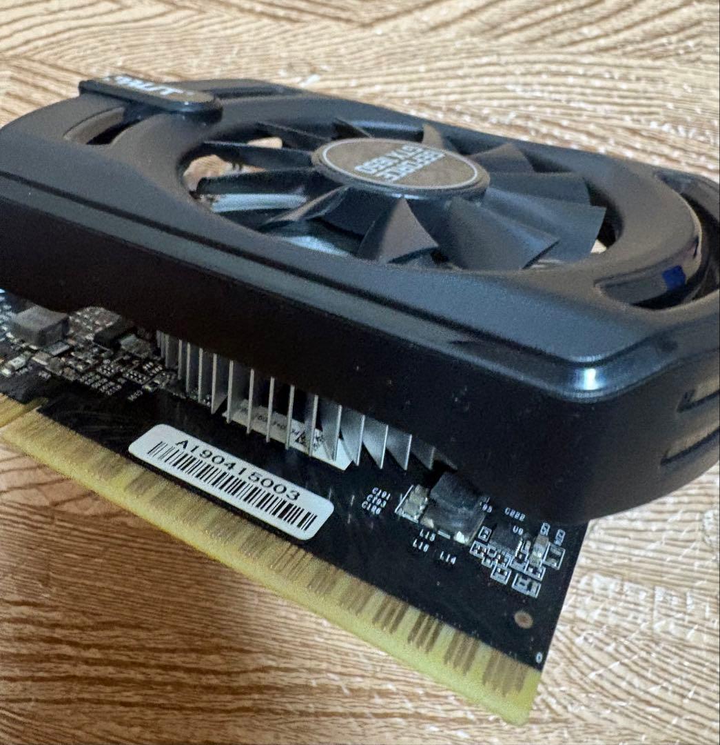 Palit GTX1650 STORMX 4GB/NVIDIA/動作品