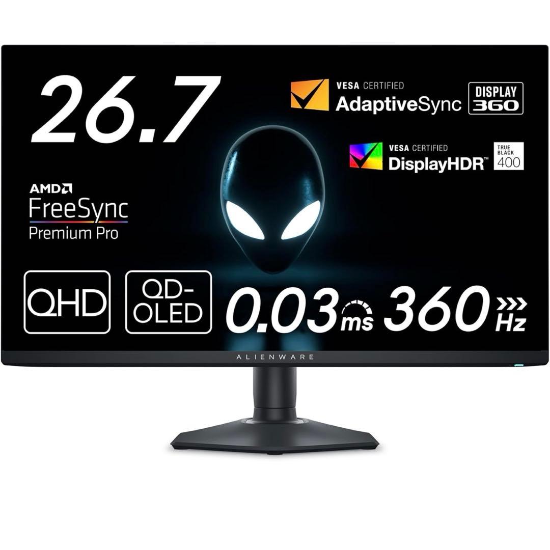 Dell AW2725DF 27インチ モニター