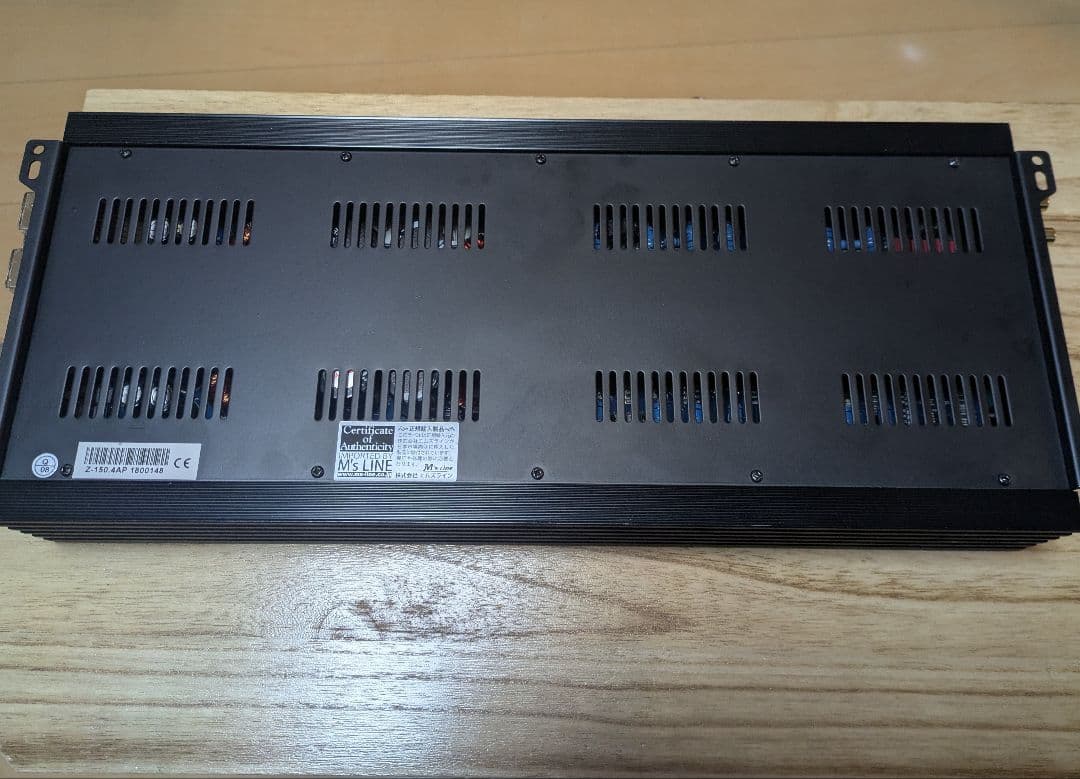 ZAPCO Z-150.4 AP　AB級　4CHアンプ