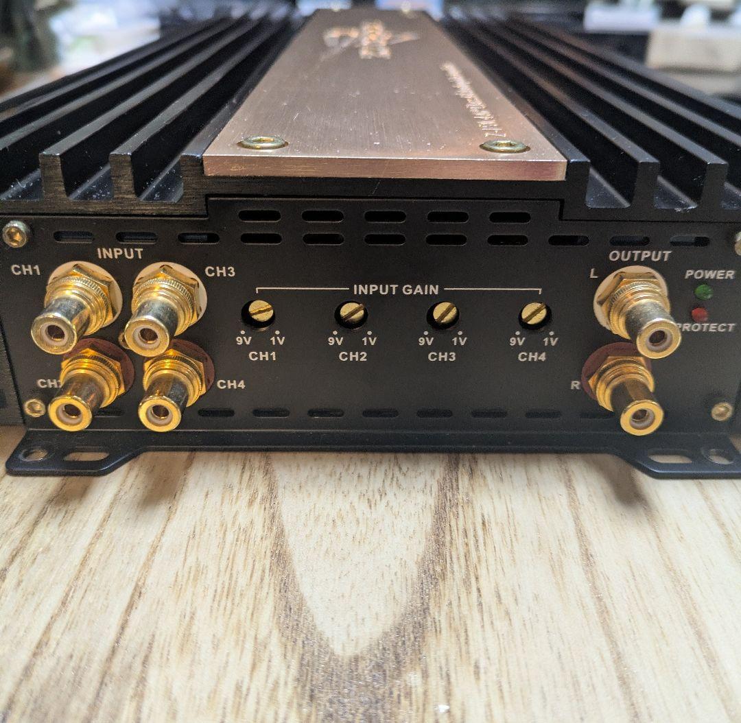 ZAPCO Z-150.4 AP　AB級　4CHアンプ