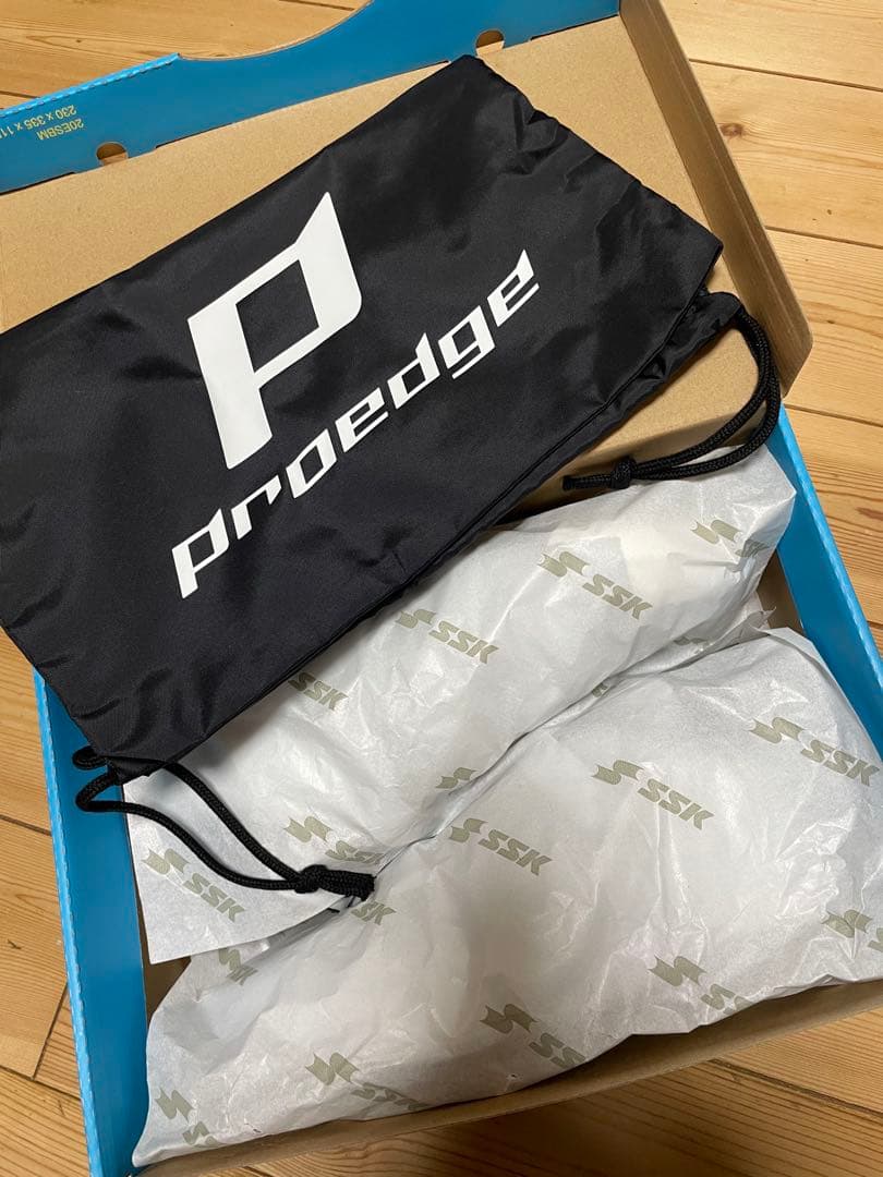 SSKプロエッジ　ベルクロスパイク　28cm Ｐ革つき