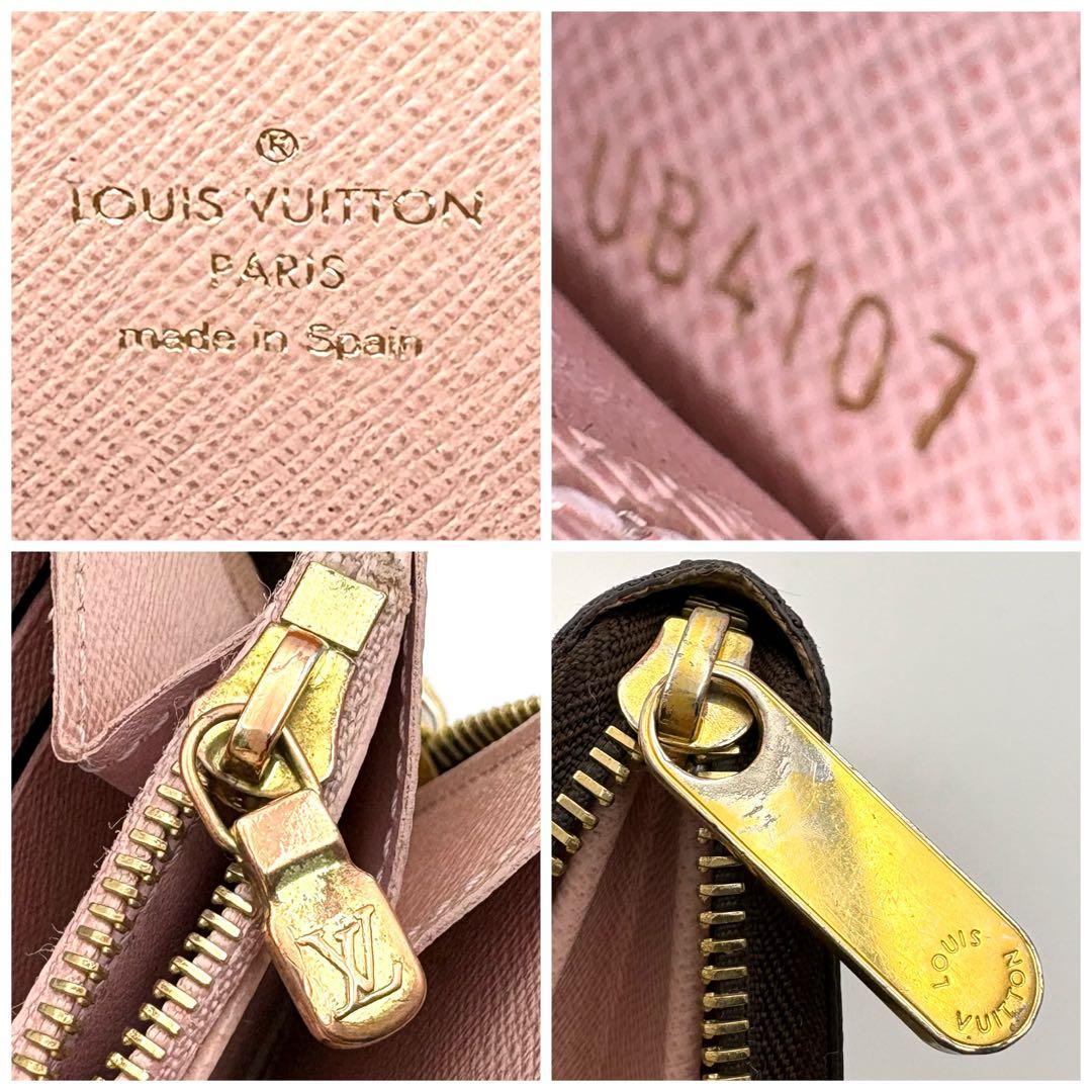 【新型】ルイヴィトン モノグラム ジッピーウォレット ローズバレリーヌ