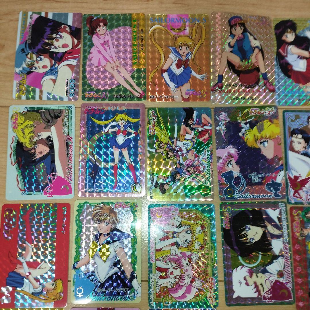 美品　セーラームーン　カード各種　　キラ40枚セット