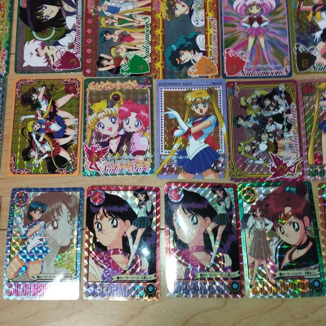 美品　セーラームーン　カード各種　　キラ40枚セット