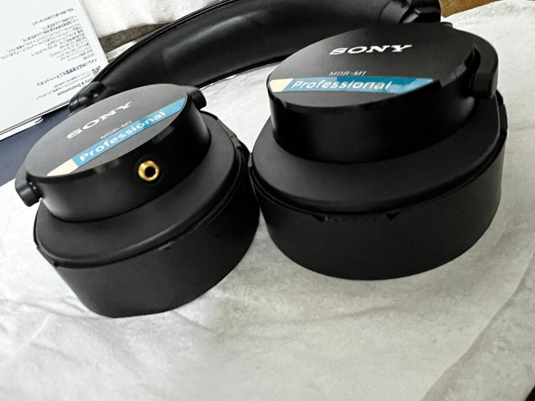 SONY MDR-M1ブラック 有線ヘッドホン