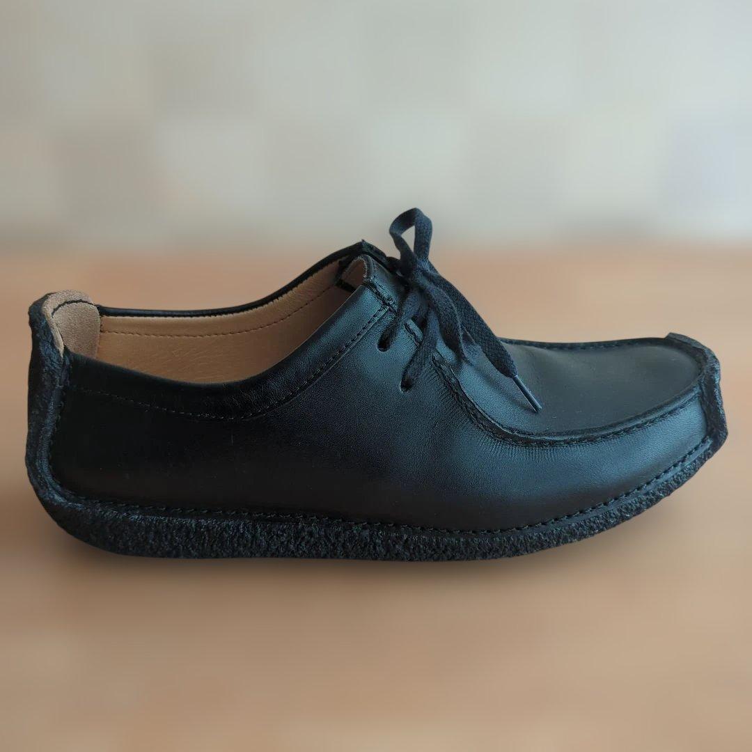 Clarks Originals ブラック モカシン US9 EU42