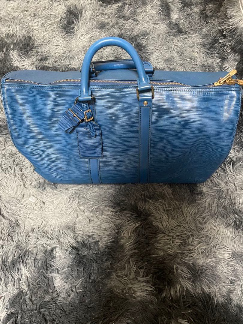 【正規品】ルイヴィトン エピ キーポル50 LV 青