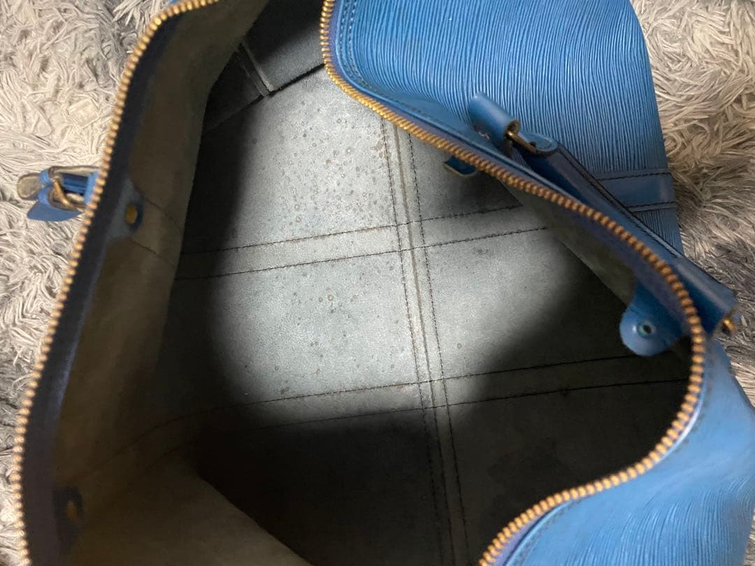 【正規品】ルイヴィトン エピ キーポル50 LV 青