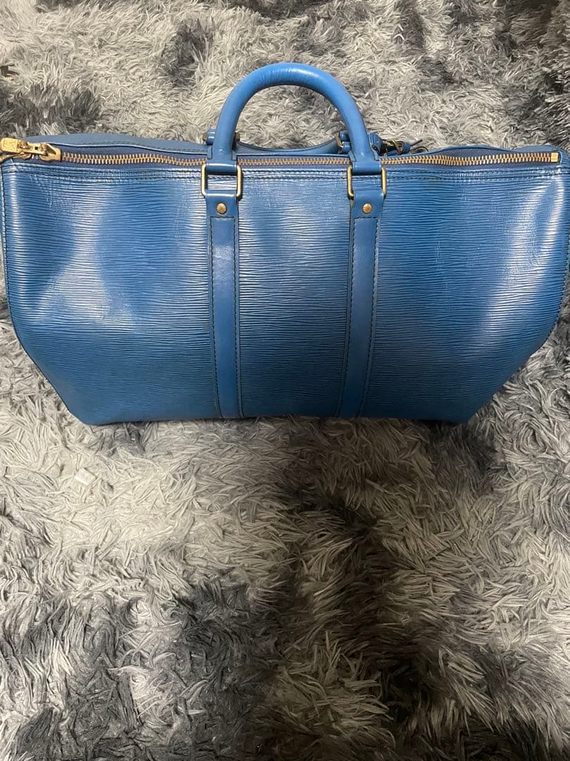 【正規品】ルイヴィトン エピ キーポル50 LV 青