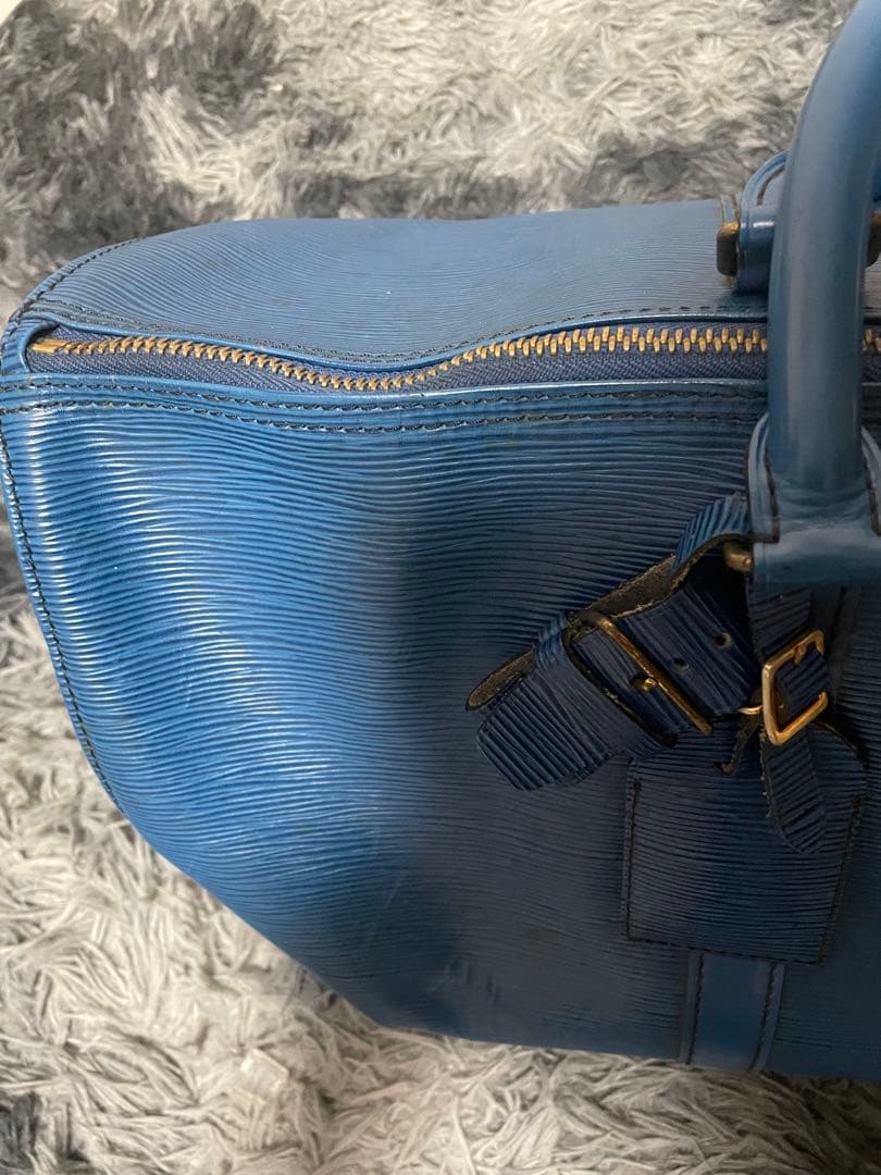 【正規品】ルイヴィトン エピ キーポル50 LV 青