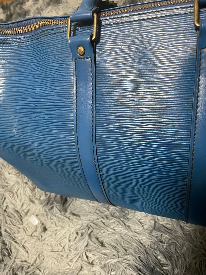 【正規品】ルイヴィトン エピ キーポル50 LV 青