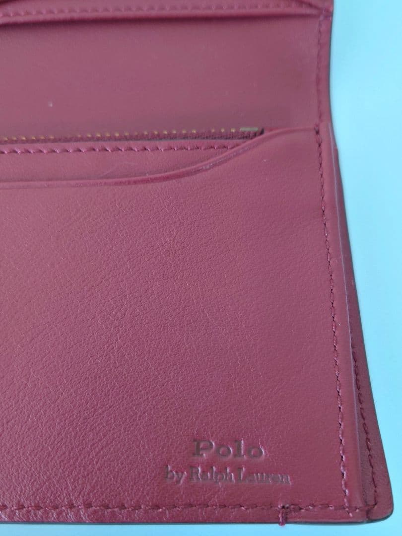 【購入履歴写真あり】POLORALPHLAUREN ポロベア 長財布 財布 牛革