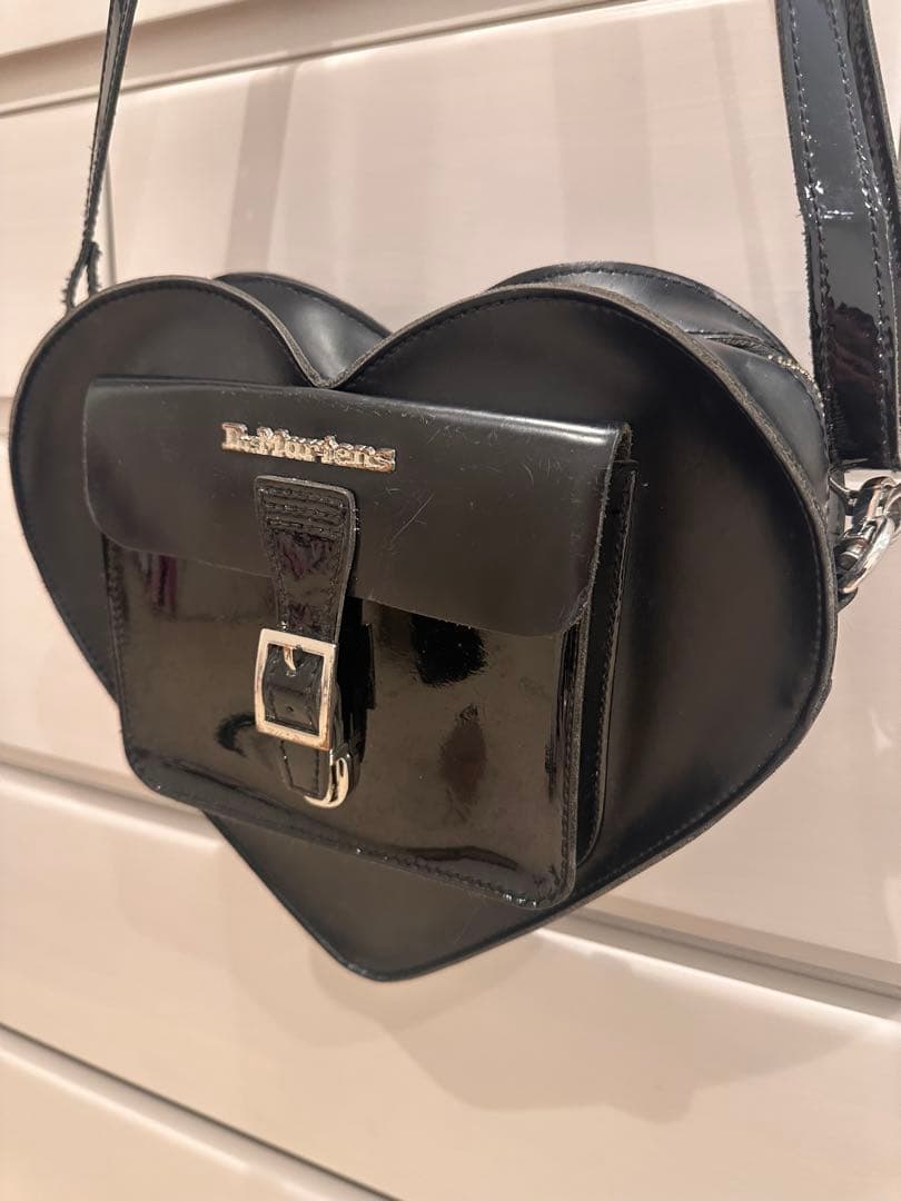 ドクターマーチン　ハート バックパック ブラック