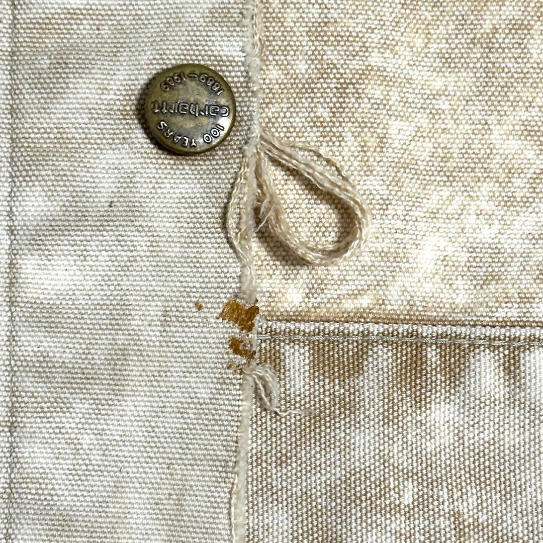 Carhartt トラッカージャケット フェード ボロ 裏地なし 80s 90s