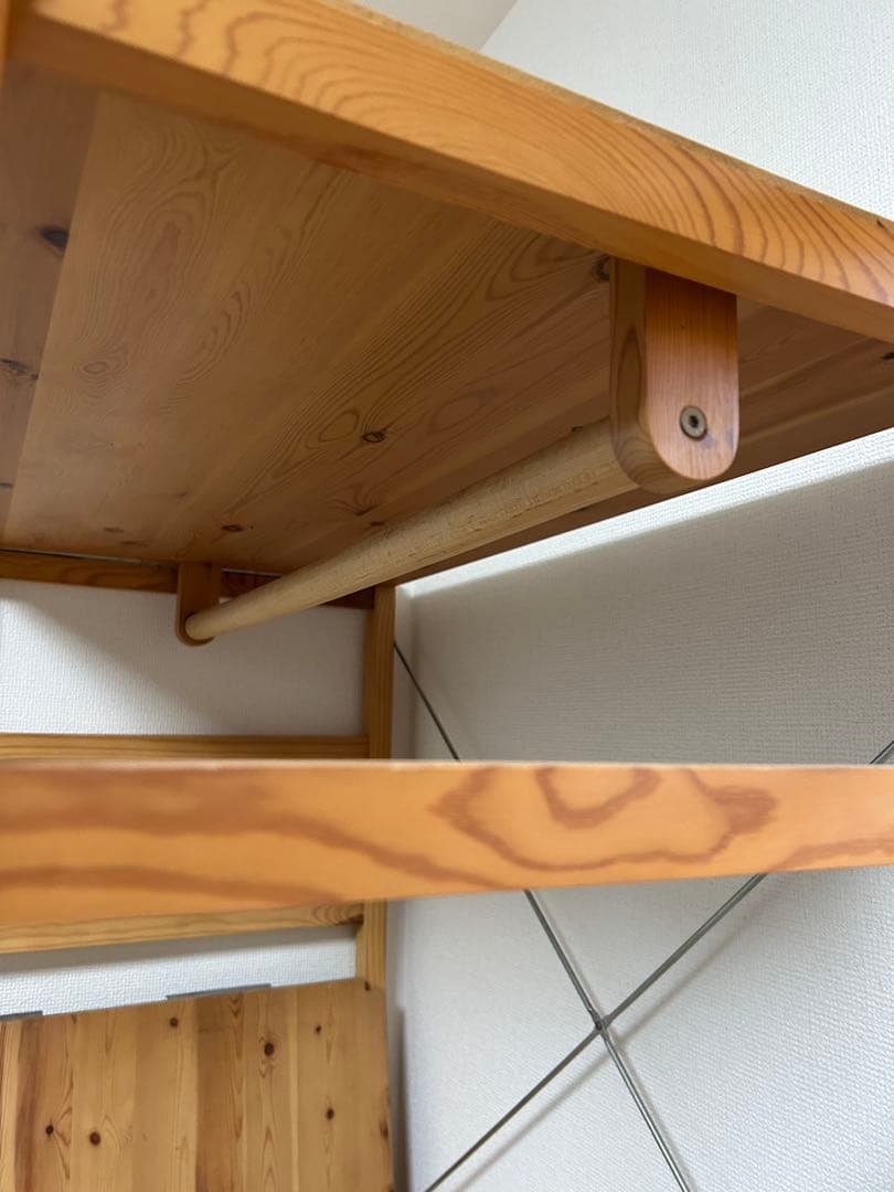 無印良品　パイン材ユニットシェルフ・ワードローブ