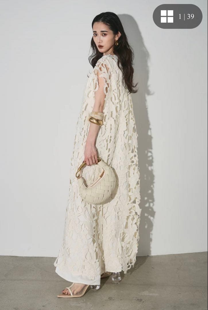 ANDREA & Co. AUBREYレースレイヤードワンピース