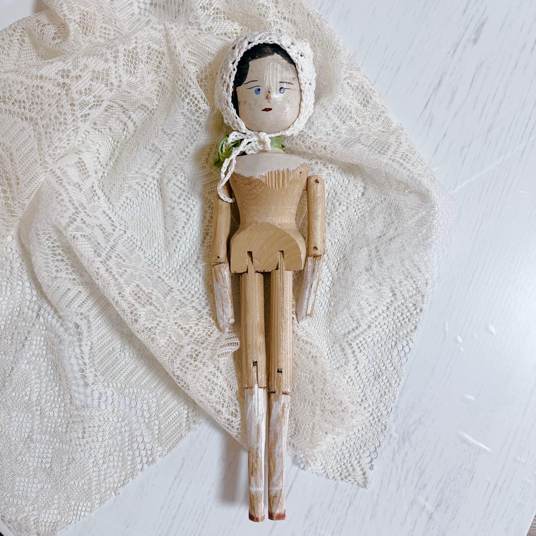 【la petit fleur *】ペグドール 優しい表情　アンティーク