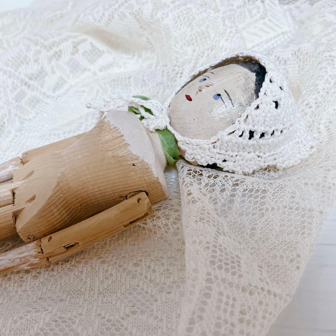 【la petit fleur *】ペグドール 優しい表情　アンティーク