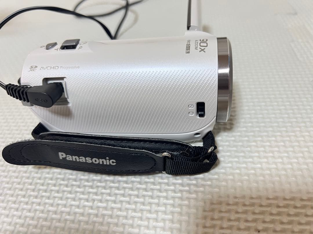 Panasonic HC-V480MS ビデオカメラ バッテリー×3 ケース付き