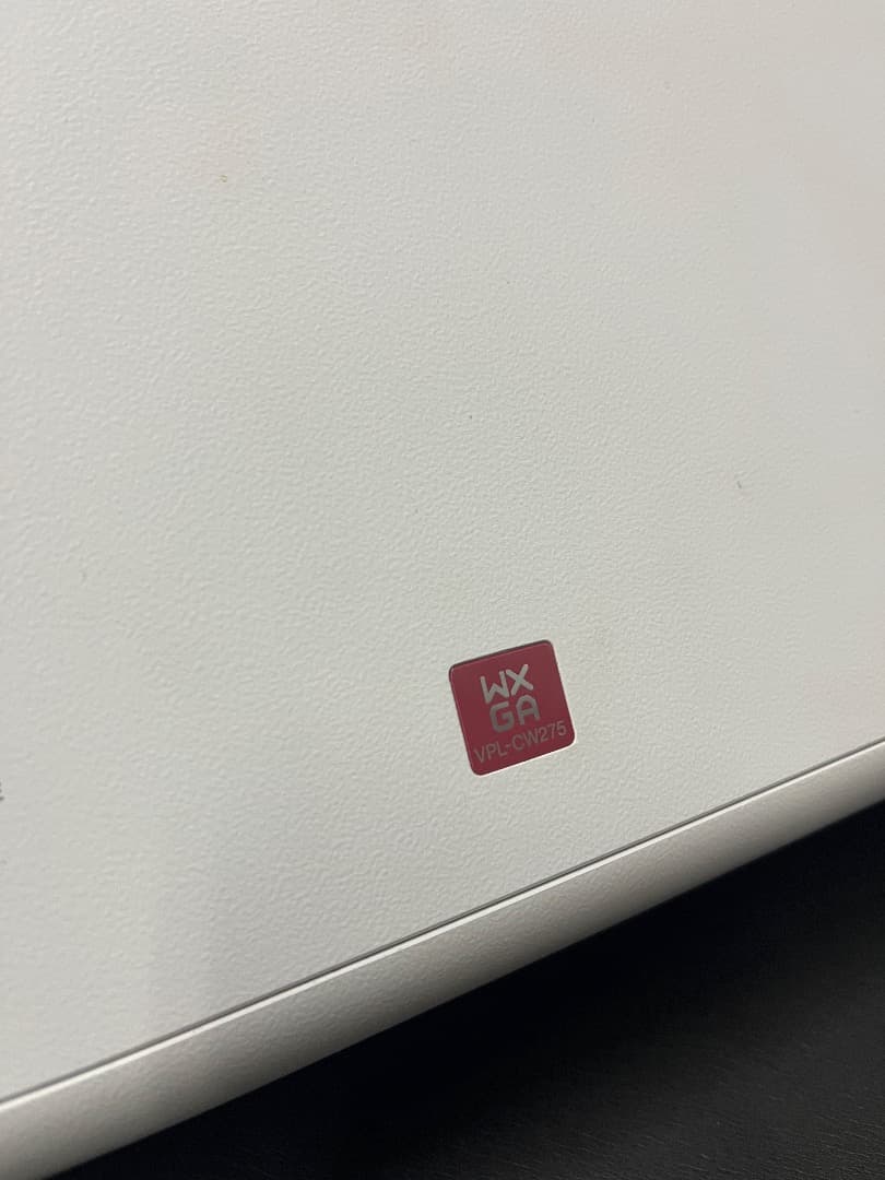 SONY WXGA プロジェクター本体 ホワイト　VPL-CW275