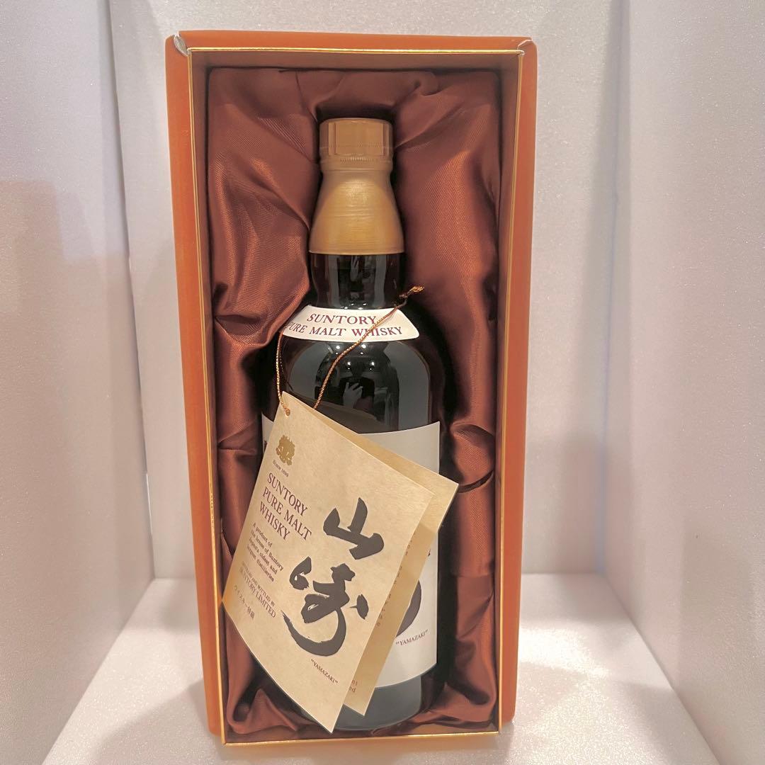 サントリー 山崎 ピュアモルト 特級 4516 ベロアケース 初期 760ml