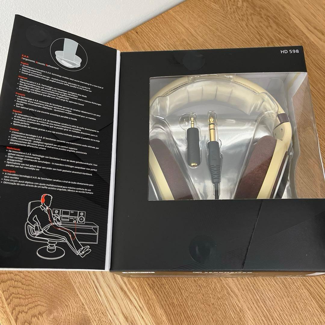 ヘッドフォン　 HD 598 ゼンハイザー　SENNHEISER