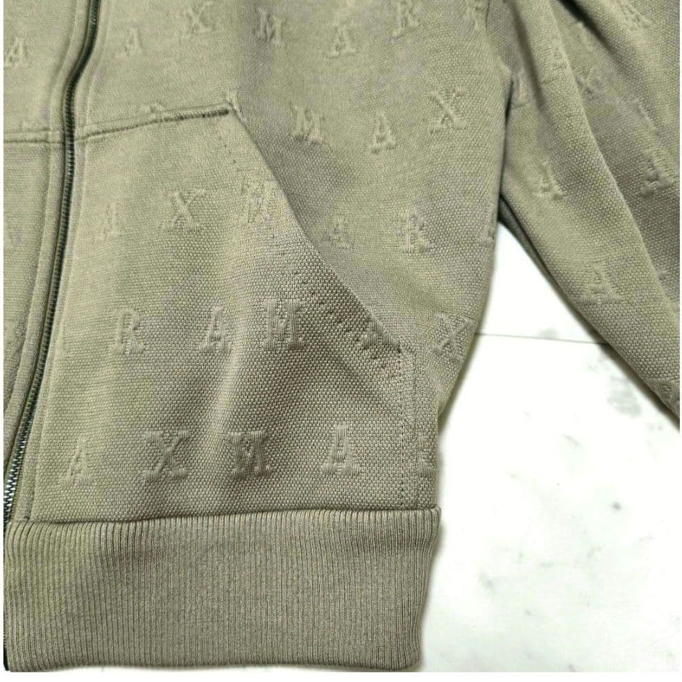 美品 ★ Max Mara ガストーネ コットン ジャージー ロゴジャケット