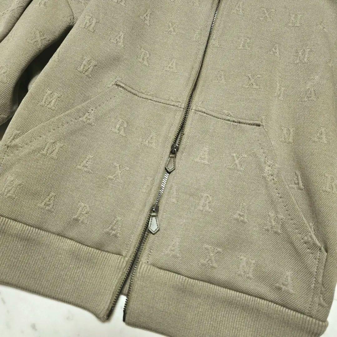 美品 ★ Max Mara ガストーネ コットン ジャージー ロゴジャケット