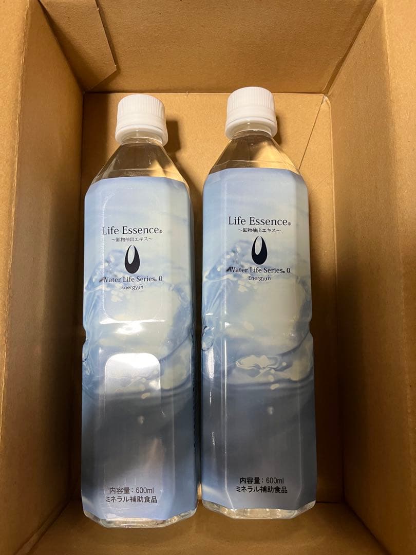 Life-Essence ミネラルウォーター 600ml 2本セット バラ売り可