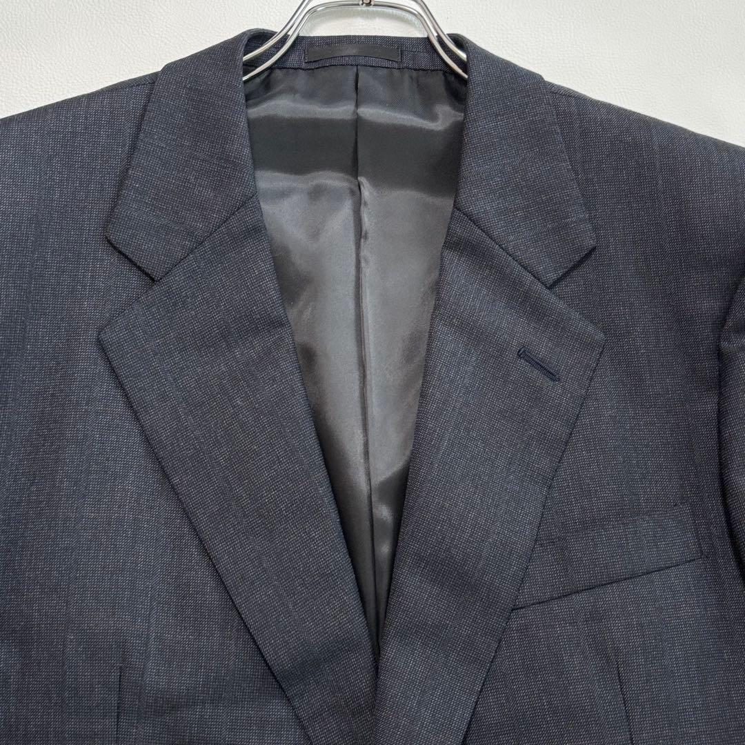 バーバリー スーツ セットアップ Lサイズ チェック柄 ネイビー