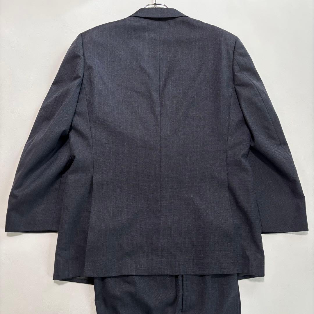 バーバリー スーツ セットアップ Lサイズ チェック柄 ネイビー