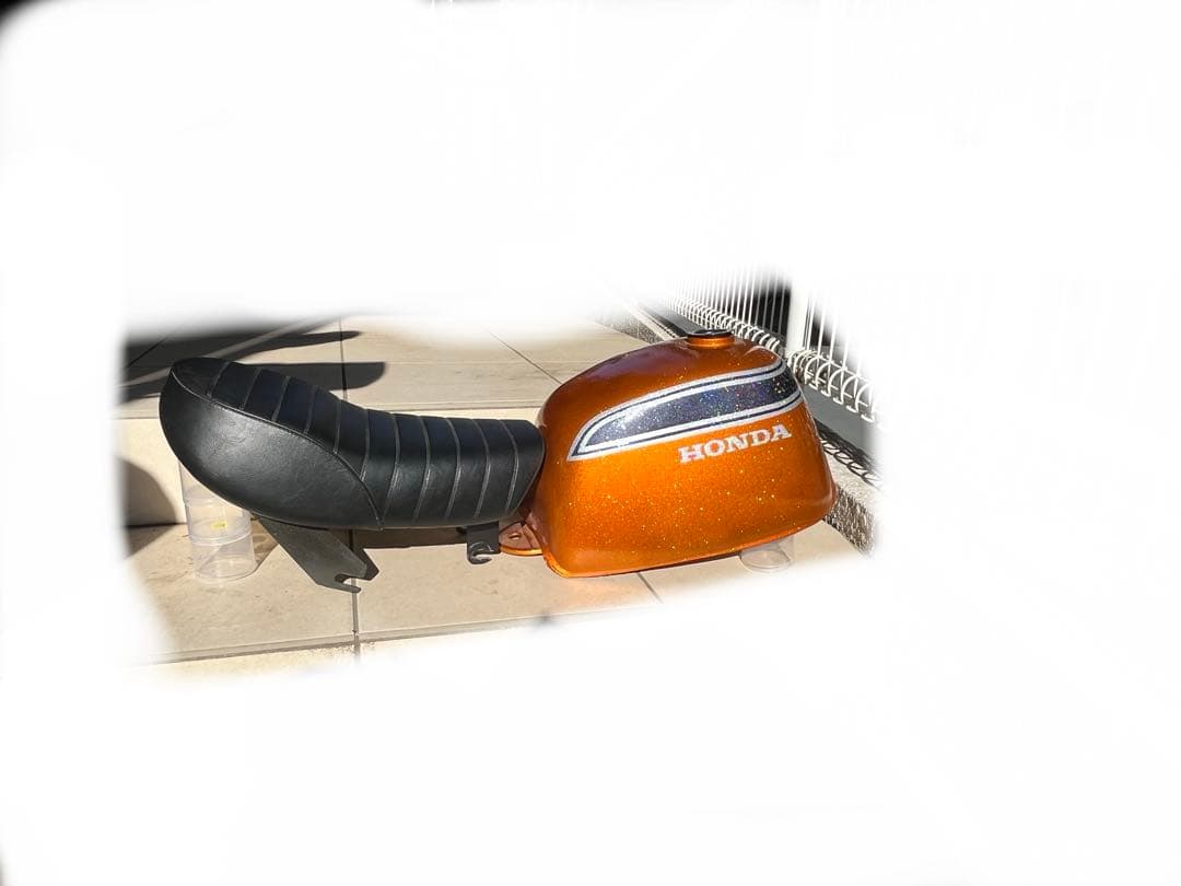 ゴリラタンクフレーク塗装CB750KOライン仕様