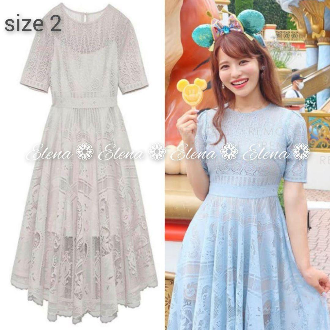 【HANAE MORI×CELFORDコラボ】プリーツデザインプリントワンピース