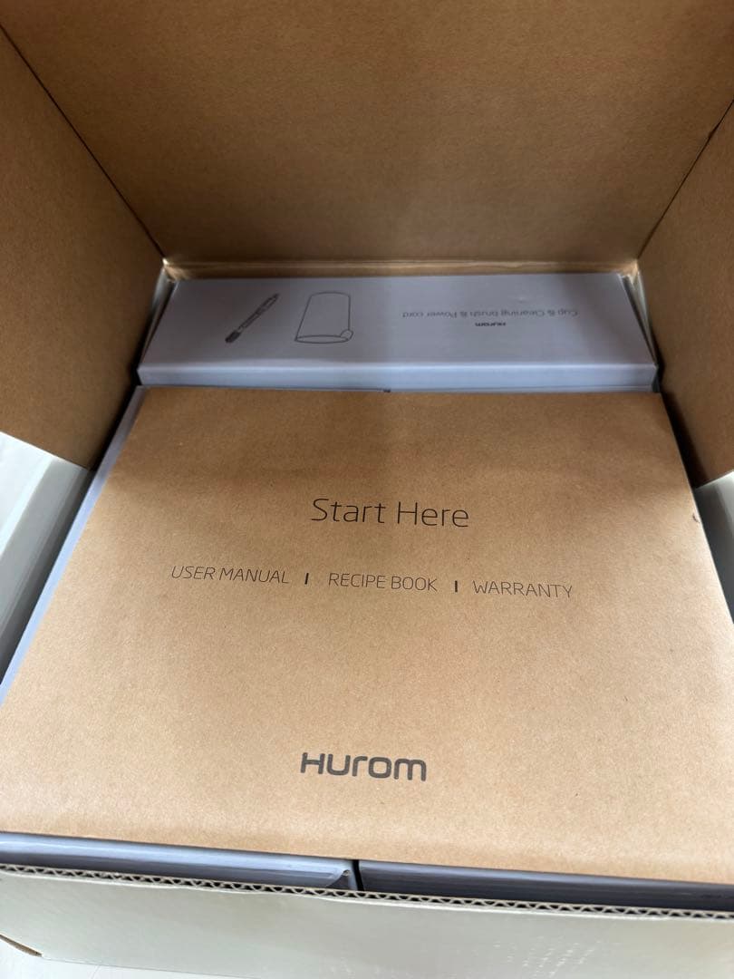 【新品】Hurom スロージューサー H310A チャコール