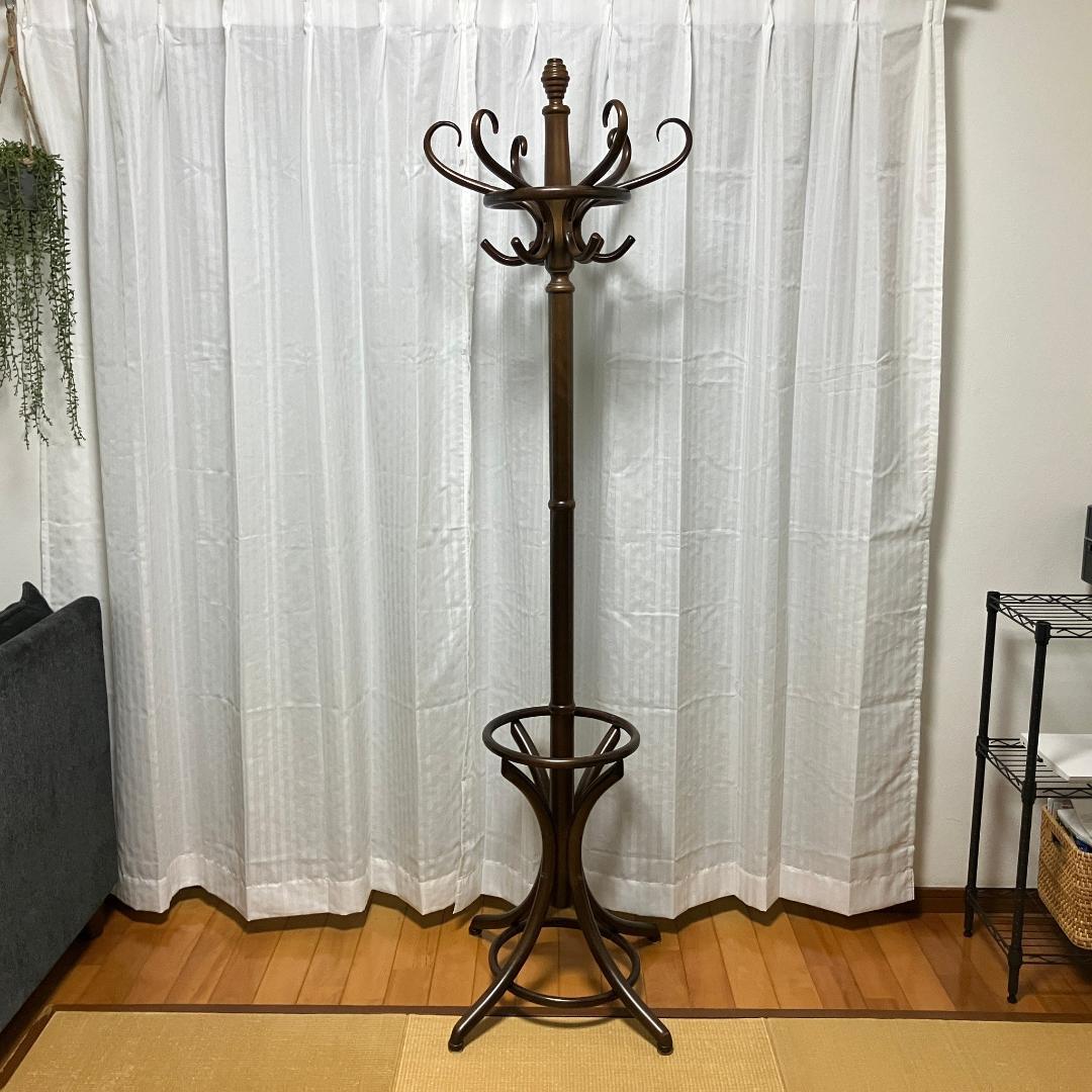 福岡　引取り限定　ファメグ社　FAMEG　ベントウッド　コートハンガー　ビーチ材