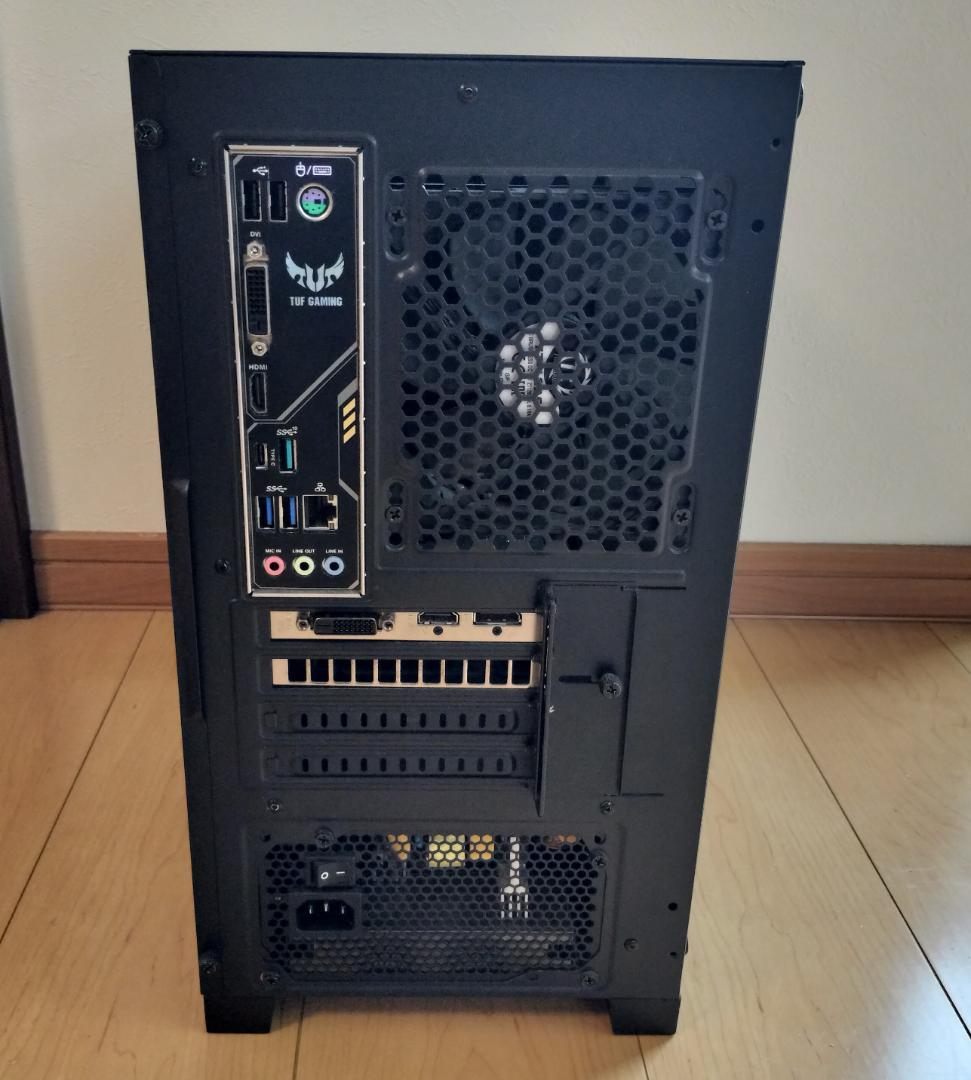 自作デスクトップPC　ミニタワーATXケース